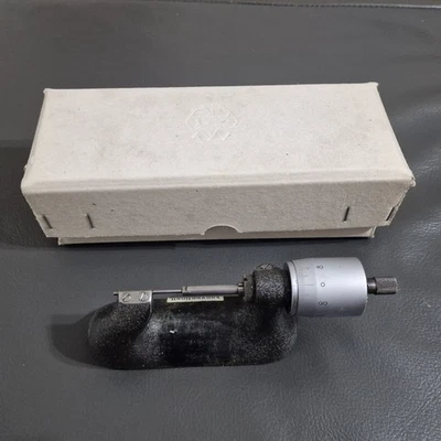 Bergeon Tavannes 0-25 mm swiss suisse Watchmakers Bench Micrometer  No8 - Image 1 of 4