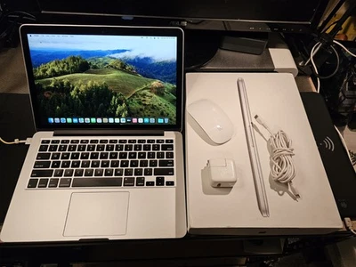 Macbook Pro 13 IN Retina 2015 A1502 Open core Sonoma 2025 Magic mouse 2 READ - Image 1 of 4
