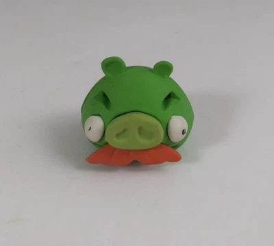Borrador rompecabezas Rovio Angry Birds verde bigote cerdo 1" Foto 1 de 4