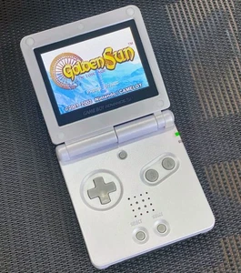 Nintendo Game Boy Advance GBA SP Pearl White System AGS 101 Brighter NEW - Picture 1 of 2