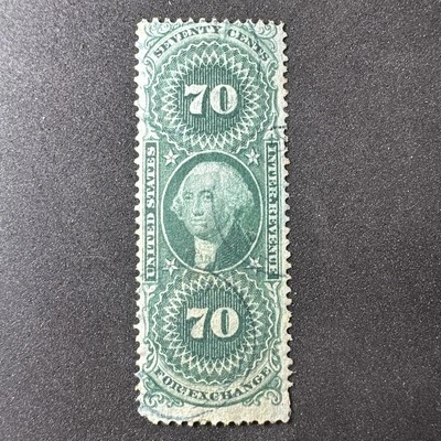 1862 R65 Foreign Exchange Revenue Rare Clean Face - Image 1 of 4