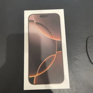 Apple iPhone 16 Pro Max 256GB Desert Titanium - EMPTY BOX ONLY - Zdjęcie 1 z 2