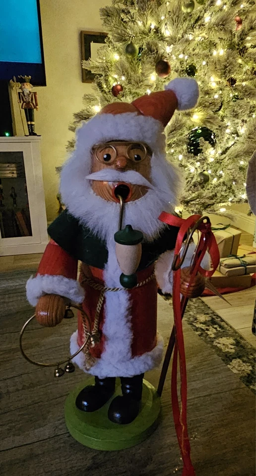 Seiffener Nuɓknackerhaus - De colección Christian Ulbricht - Papá Noel Foto 1 de 4