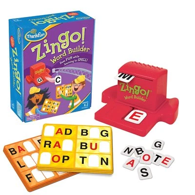 ThinkFun Zingo Word Builder Game Educational Fun for Early Readers 4 Plus - Image 1 of 4
