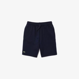 Lacoste Men's SPORT Tennis Fleece Shorts NAVY BLUE GH2136-51-166 SIZE SMALL - Picture 1 of 3