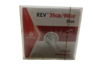 Iomega REV Disk 35GB/90GB DISK Pc Mac Long Life Factory Sealed - Picture 1 of 7