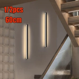 LED Wall Light Sconce Modern Lamp Long Strip 3000K Warm White Light For any room - Picture 1 of 14