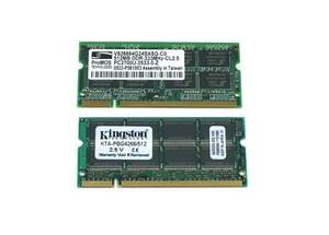 1GB (512MB PC2700S + 512MB PC2100S) DDR333 DDR266 Laptop Memory - Picture 1 of 1