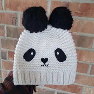GAP Kids Panda Crochet Beanie, SM - Picture 1 of 3