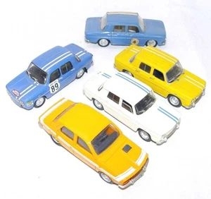 5x Solido Norev Minichamps Ixo Kit Built 1:43 RENAULT 8 & 12 GORDINI Car Lot NM! - Picture 1 of 11