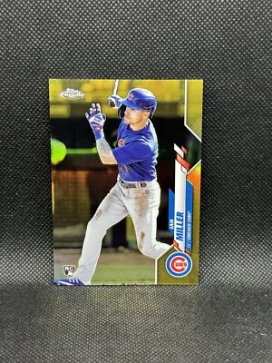2020 Topps Chrome Update Target Gold Refractor /50 Ian Miller #U-28 Rookie RC - Image 1 of 2