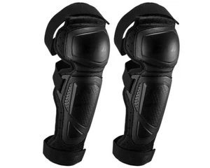 Leatt 3.0 EXT Black Knee & Shin Guard Armor LG/XL - 5019210111 - Picture 1 of 1