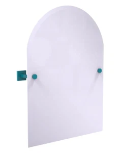 Allied Brass MT-94-GLT Tilt Mirror Beveled Edge Glokzin Teal 21" x 29" - Picture 1 of 8