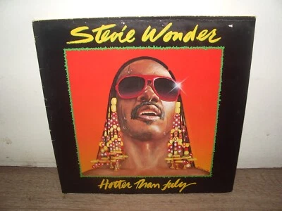 Stevie Wonder - Hotter Than July 1980 GERMANY LP DISCO SOUL FUNK - Photo 1/4
