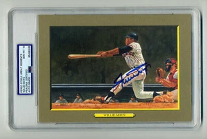 HERVORRAGENDE WILLIE MAYS GEM MINT 10 PSA/DNA SIGNIERTE PEREZ STEELE TOLLE MOMENTE KARTE - Bild 1 von 1