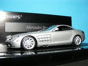 Mercedes-Benz SLR McLaren 2004 en plata mate línea opaca no3 minichamps 1:43rd - Imagen 1 de 12