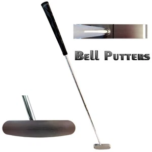 Bell Two/2 Way Golf Putter 340g CNC Milled-Winn Jumbo Grip-34" Shaft - Picture 1 of 10