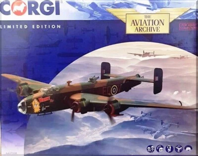 Corgi 1/72 AA37208 Handley Page Halifax B.Mk VII Vicky the Vicious Virgin, RCAF Foto 1 de 4