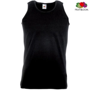Camiseta Sin Mangas De Hombre En Algodón Canottiera Fruit Of The Loom - Imagen 1 de 19