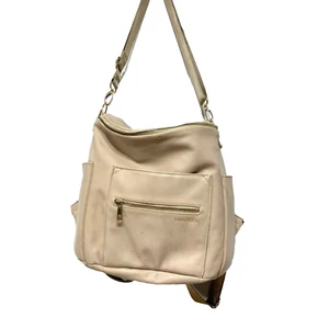 Fawn Design The Original Full Size Shoulder Diaper Bag Backpack Oat Cream Unisex - Picture 1 of 12
