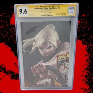 Something Is Killing The Children 16 CGC S 9.6 SIGNED & Remarked By JEEHYUNG LEE - Picture 1 of 3