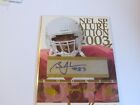 2003 UD SP SIGNATURE EDITION BRYANT JOHNSON AUTO ROOKIE CARD CARDINALS. rookie card picture