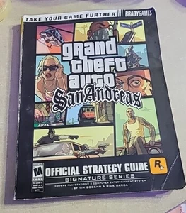 Grand Theft Auto San Andreas PS2 Strategy Guide W/ Poster Map Nice - Picture 1 of 7