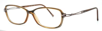 Gafas ovaladas vintage SILHOUETTE SPX 1995 40 6052 marrón para mujer 53-13-130 B:32 Foto 1 de 4