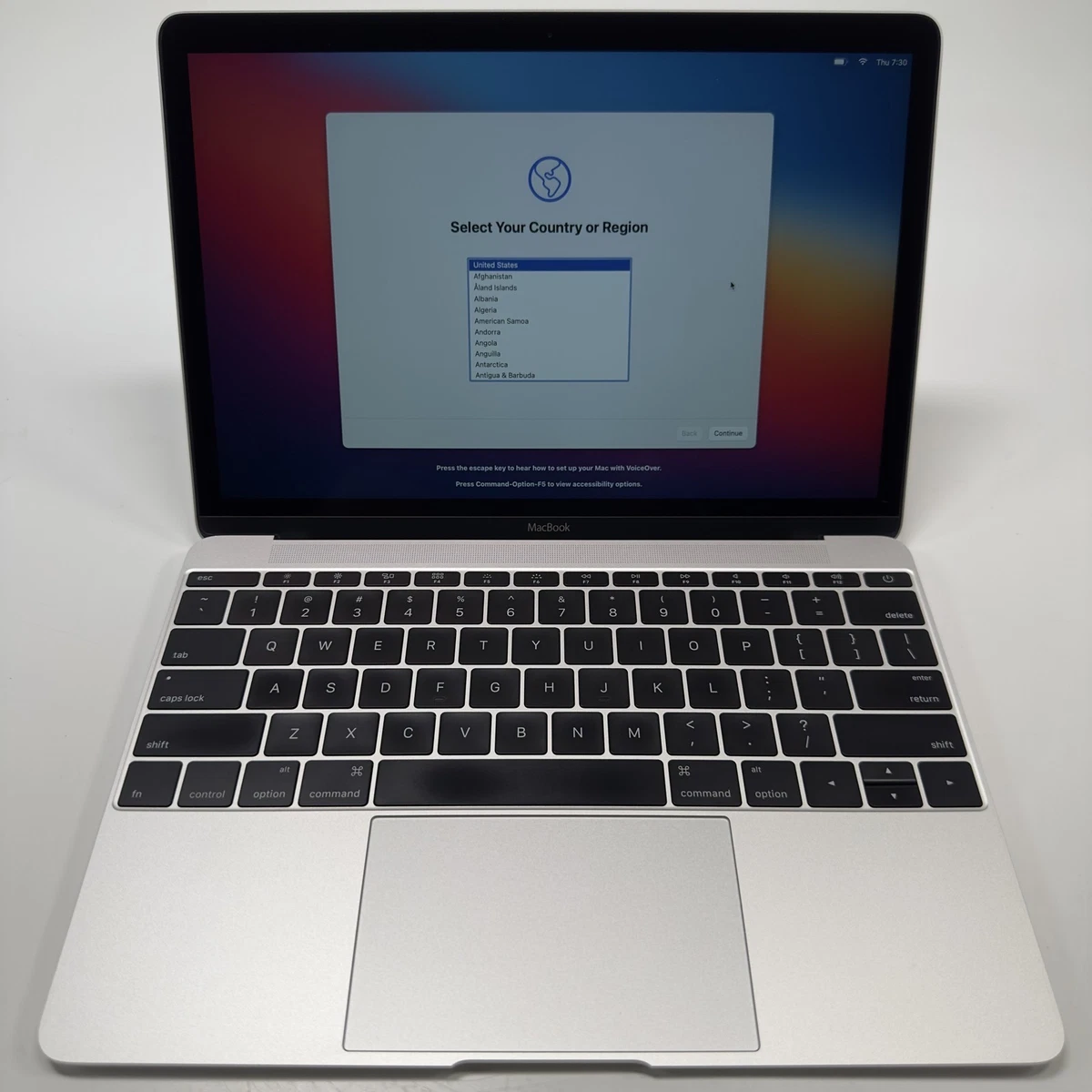 MacBook本体 MACBOOK A1534 2015 Apple Macbook A1534 2015 Mf855bz/a Intel Core M 8gb Ram 256gb 12