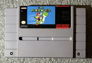 Super Mario World (Super Nintendo, 1991) - Solo cartuccia autentica e testata - Foto 1 di 6