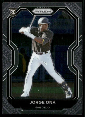 2021 Panini Prizm Jorge Ona RC #209 - Image 1 of 2