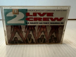 1989 As Nasty As They Wanna Be - 2 Live Crew Cassette Tape • Luke • Hip Hop Rap - Picture 1 of 8
