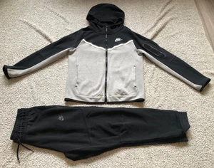 Chándal Nike Tech Fleece - Negro/Gris - Niños Niños L (12-13 años) - Muy Bueno - Imagen 1 de 16