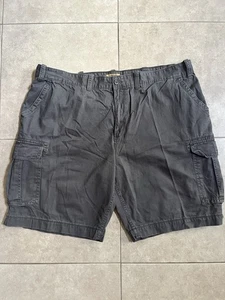 the foundry supply co 50 Gray Cargo Shorts Pockets 100% Cotton Excellent Cond. - Picture 1 of 6
