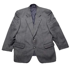 Chaqueta Blazer Ronaldus Shamask for Barneys New York Gris Lana Tweed 44R - Imagen 1 de 15
