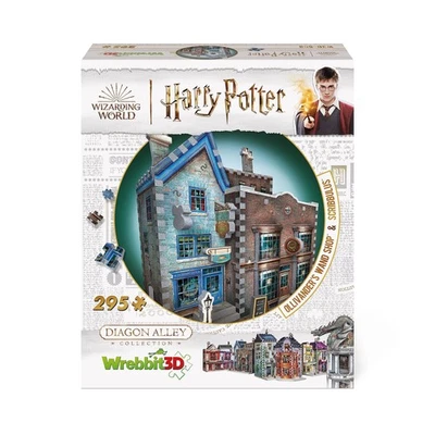 3D Puzzle of Ollivander’s Wand Shop | Diagon Alley | 295 Pieces | Wizarding - Image 1 of 4