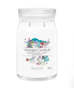 Yankee Candle Signature Magical Bright Lights Large Jar Candle 567g - New - Picture 1 of 2