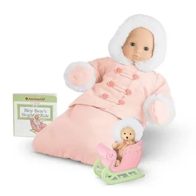 American Girl Bitty Baby Bundle-Up Bunting Outfit 2006 RETIRED EUC - Image 1 of 4