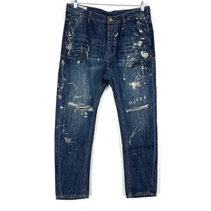 Man X One Teaspoon Jeans Mr Golds Cowboy Men's 32R NWT - Picture 1 of 16