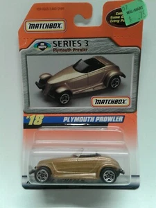 1995 Matchbox Plymouth Prowler #18 Series 3 NEW IN PACKAGE - Picture 1 of 2