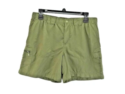 COLUMBIA CAMPING HIKING SHORTS WOMENS SIZE 6 M GREEN - Image 1 of 4