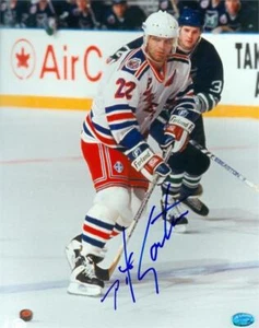 Mike Gartner autographed 8x10 Photo (New York Rangers) Image #4 - Picture 1 of 1
