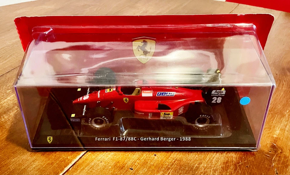 FERRARI F1 87/88C BERGHER 1988 - NEW SEALED 1/24 no/ BBR BANG - Immagine 1 di 1