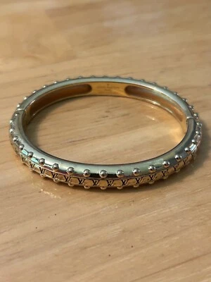 Auténtico brazalete dorado para mujer LOUIS VUITTON M64515 9861 Foto 1 de 3