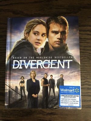 Divergent Blu-ray DVD Digital HD 2 disc Collector's Edition with book - Image 1 of 2