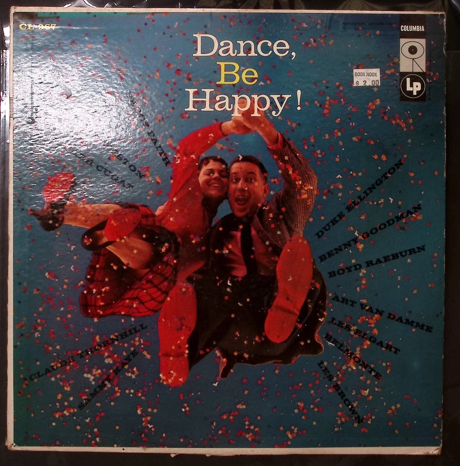 DANCE, BE HAPPY!  DUKE ELLINGTON BENNY GOODMAN LES BROWN & MORE VINYL LP 181-69 - Image 1 of 4