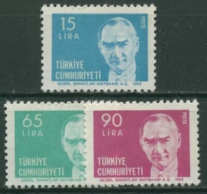 Turquía 1983 Atatürk 2660/62 sin usar - Imagen 1 de 1