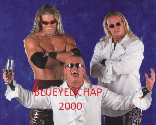 FOTO DE LUCHA LIBRE 8 X 10 THE BROOD EDGE-CHRISTIAN & GANGREL WRESTLER WWF  Foto 1 de 1