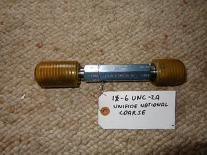 1 1/2-6 UNC-2A VERMON Thread Plug Gage - Picture 1 of 1