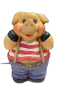 Pig Piggy Bank, 6 1/2” - Picture 1 of 7
